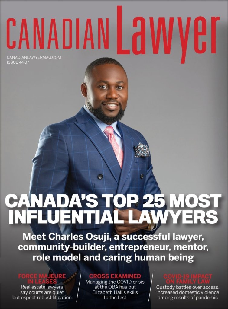 Dr. Charles Osuji (Hon. D.) -Top Calgary Employment Lawyers