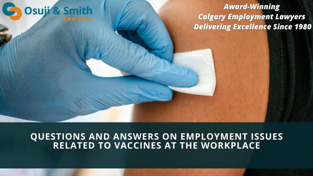 Questions And Answers Employment Issues Vaccines At The Workplace