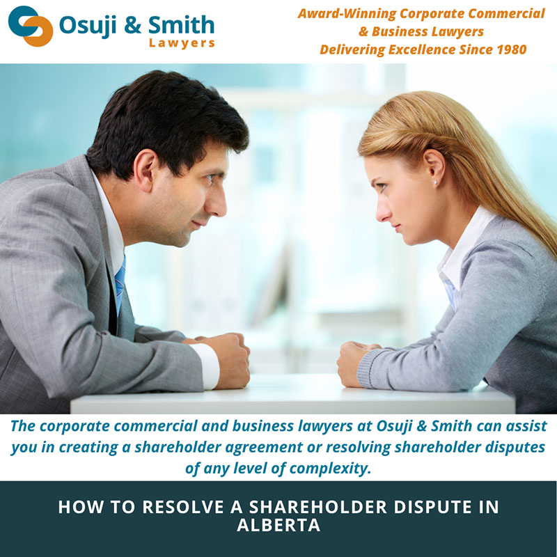 How to Resolve a Shareholder Dispute in Alberta