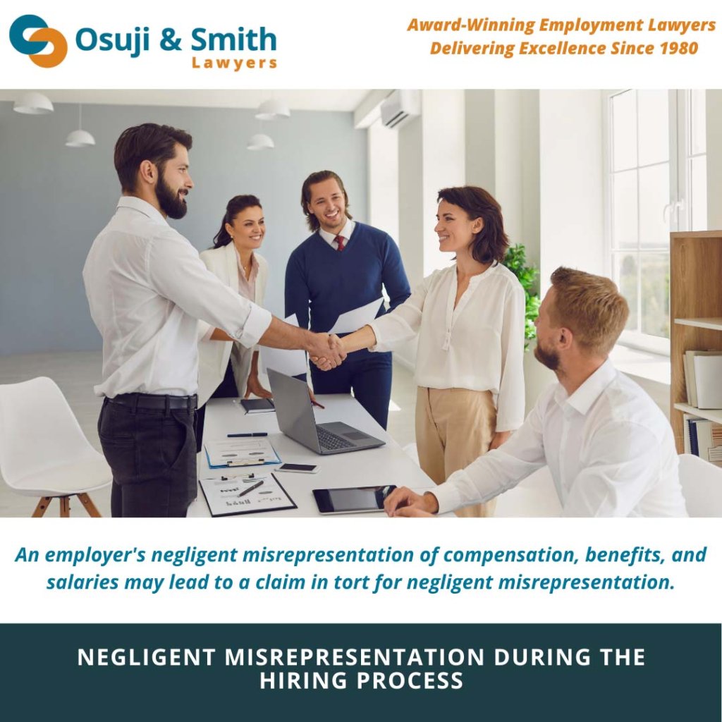 Negligent Misrepresentation During the Hiring Process