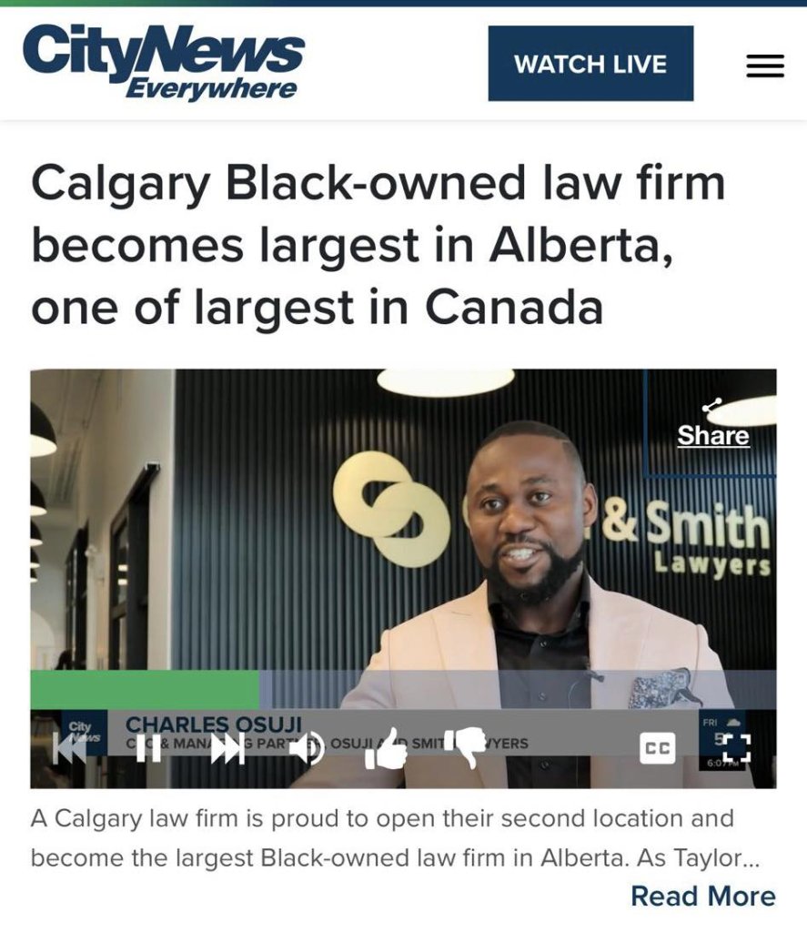 Osuji Smith Lawyers on 660 News Calgary