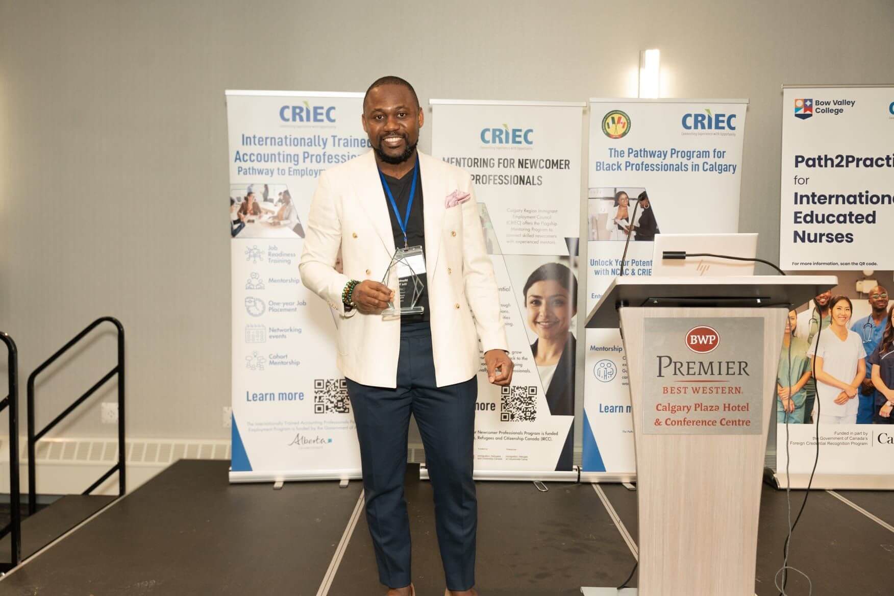 Dr. Charles Osuji CRIEC Award