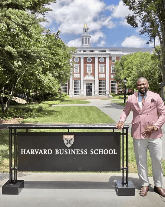Dr. Charles Osuji at Harvard Business School